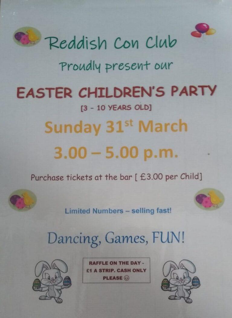 Easter Party Poster 2024